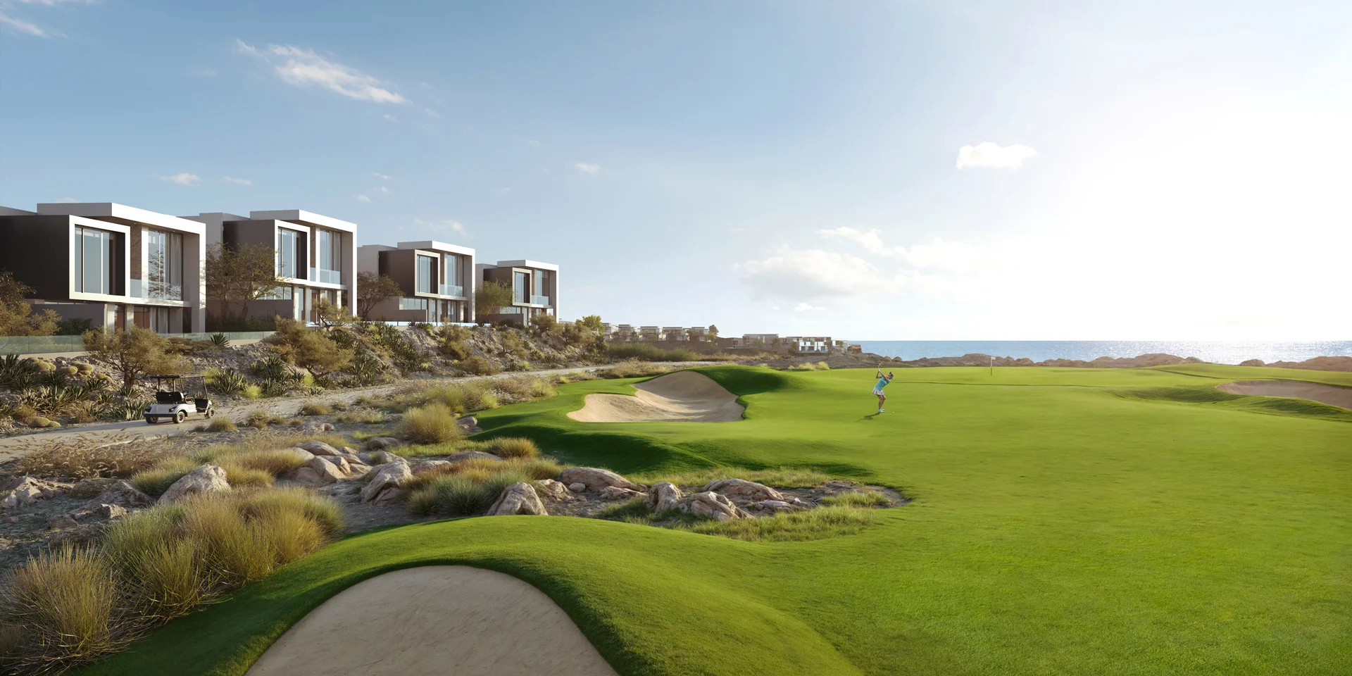 Trump Golf Villas Cliff Sea View