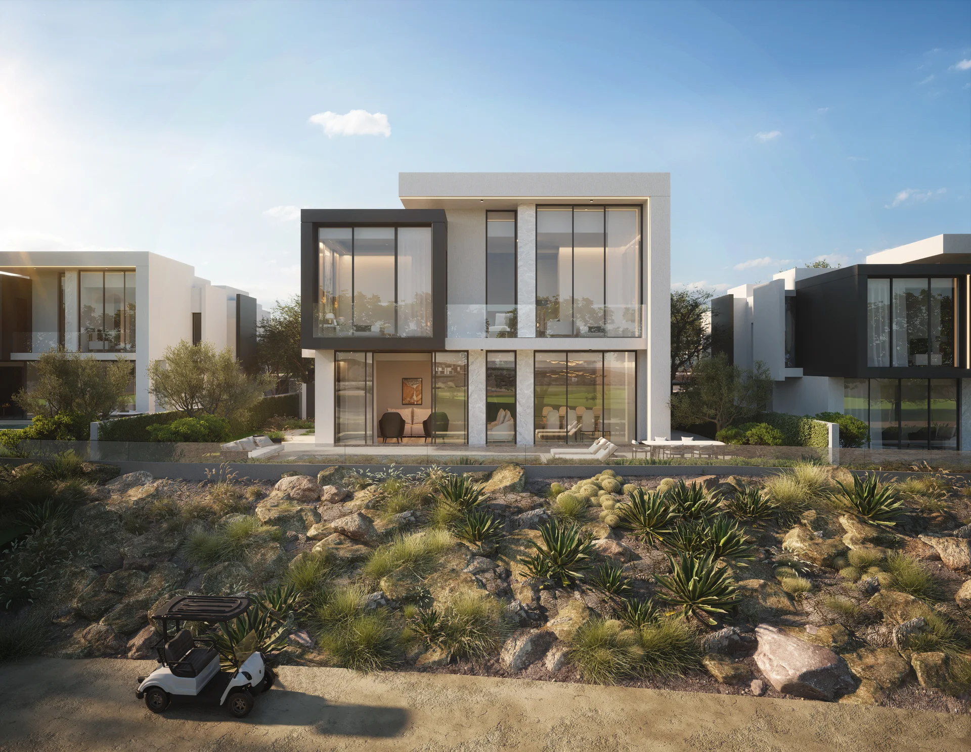 Trump Golf Villas Rear View